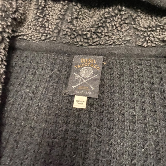 Diesel Military Parka Hooded Waffle knit wool blend , Size M Unique, men… - Picture 6 of 6